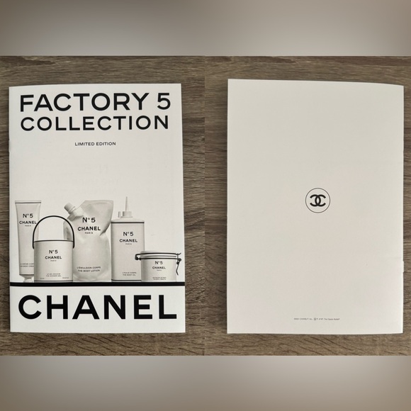 NEW RARE Chanel N°5 The Bath Tablet Factory 5 Collection Tin 10 Tabs/Bag/Booklet - Picture 12 of 17